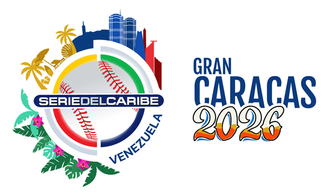 Logotipo Serie del Caribe Gran Caracas 2026